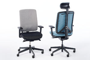 Unser Bürodrehstuhl Santiago ist in vielen Varianten konfigurierbar